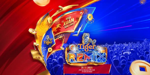  COUNTDOWN TIGER REMIX 2026: KHAI XUÂN BẢN LĨNH