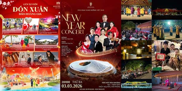 Tổng hợp sự kiện HOT dịp đầu xuân Bính Ngọ 2026 tại Hải Phòng - Đi đâu chơi ở Hải Phòng?
