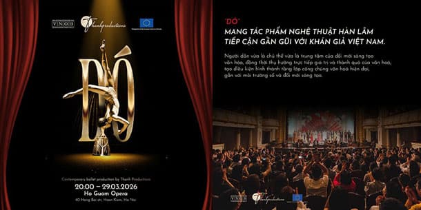 Vở Ballet đương đại - Dó Show trở lại Hà Nội - Giao thoa nghệ thuật châu Âu và bản sắc Việt