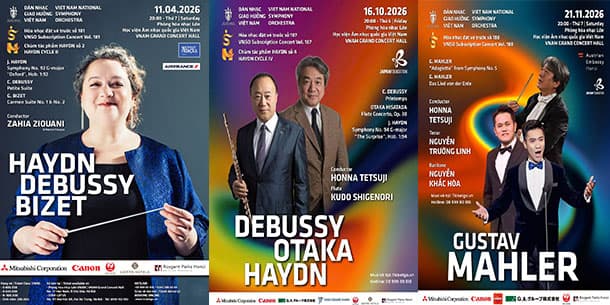 Top 10 Hòa Nhạc Đặt Trước VNSO 2026–2027  | Mua vé tại đơn vị phân phối chính thức: Ticketgo.vn