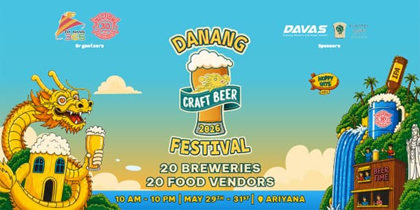 Lễ hội bia Đà Nẵng 2026 - Điểm hẹn sôi động của tín đồ craft beer tại miền Trung