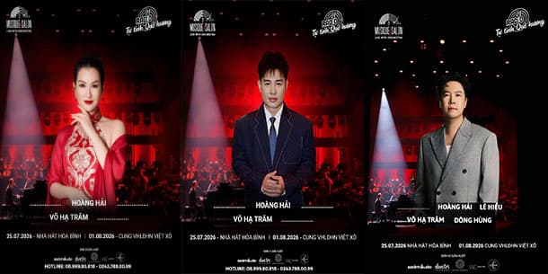Musique de Salon 21 – Đêm Nhạc Đỉnh Cao Trở Lại TP.HCM Và Hà Nội Tháng 7 & 8/2026 | săn vé ngay