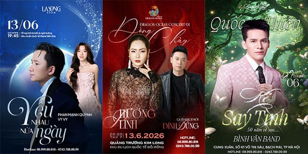 Top 6 Sự Kiện Âm Nhạc Tháng 6/2026 Không Thể Bỏ Lỡ Dịp Hè Này | Săn Vé Sớm Tại Ticketgo.vn