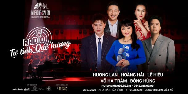 Musique de Salon 21: Đêm Nhạc Đẳng Cấp Với Hương Lan, Võ Hạ Trâm, Hoàng Hải, Lê Hiếu Và Đông Hùng.