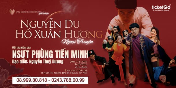 Sức hút khó cưỡng của sân khấu kịch Nguyễn Du - Hồ Xuân Hương Ngoại Truyện | 1 tháng trước đêm diễn đã có 50% số vé được khán giả đặt trước