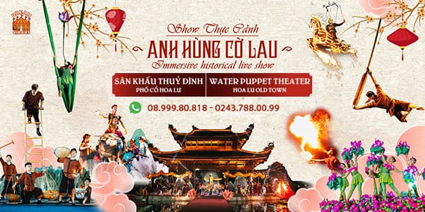 Công bố lịch diễn tháng 8 & dịp nghỉ lễ Quốc Khánh 2-9 show Anh Hùng Cờ Lau tại Ninh Bình năm 2026