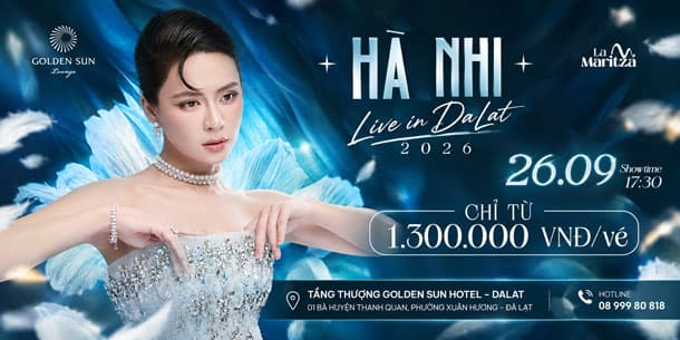 HÀ NHI LIVE IN DA LAT 2026: ĐẾM NGƯỢC 11 NGÀY CHO MỘT ĐÊM NHẠC ĐẦY CẢM XÚC
