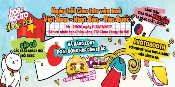 Ngày hội Giao lưu Văn hoá Việt Nam - Nhật Bản - Hàn Quốc