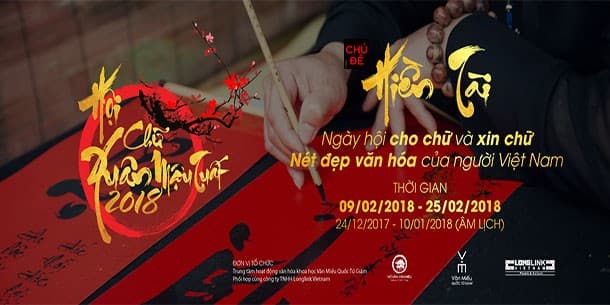Hội chữ Xuân Mậu Tuất 2018