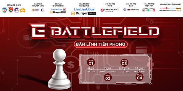 Cuộc Thi Thực Chiến Kinh Doanh E-BattleField: Bản lĩnh tiên phong