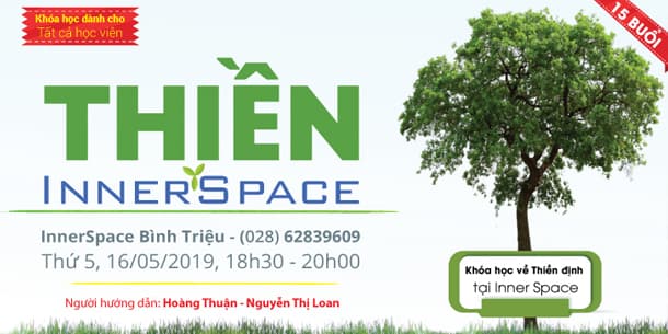 KHÓA HỌC THIỀN INNERSPACE - 15 BUỔI