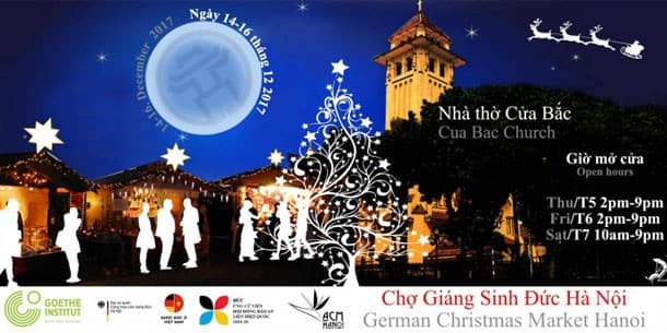 Hội Chợ Giáng Sinh Đức 2017 tại Hà Nội