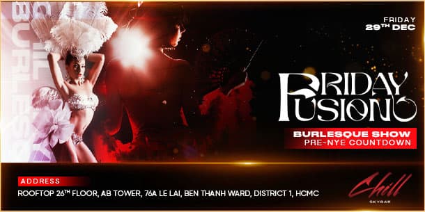 Friday Fusion | Pre-NYE Countdown: BURLESQUE SHOW