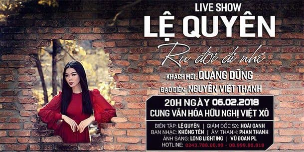 Liveshow Lệ Quyên - Ru đời đi em