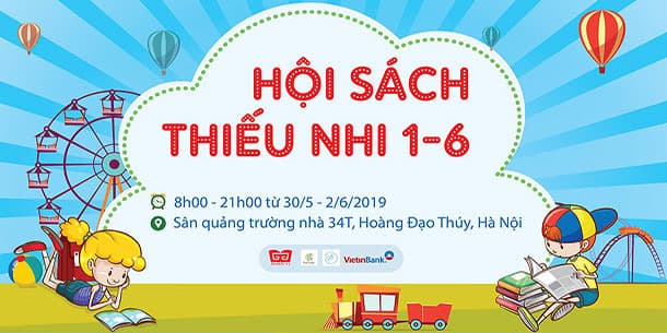 Hà Nội: Hội sách Thiếu nhi 01/06