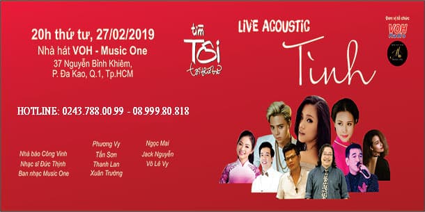 Tìm tôi tối thứ 4 - Live Acoustic: Tình