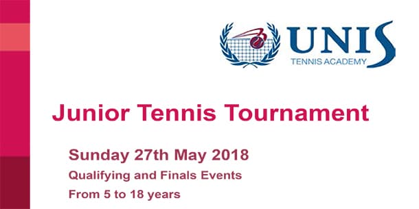 CUỘC THI TENNIS DÀNH CHO LỨA TUỔI TỪ 5 ĐẾN 18