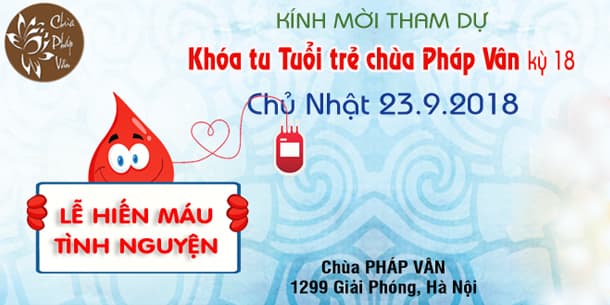 KHÓA TU TUỔI TRẺ CHÙA PHÁP VÂN - KỲ 18