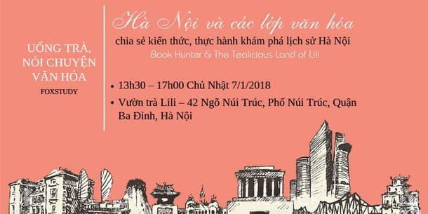 Tiệc trà bánh: "Hà Nội và các lớp văn hóa"