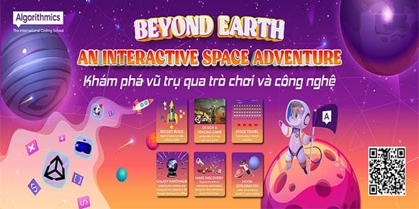 Workshop - Beyond Earth - Khám phá vũ trụ qua Trò chơi và Công nghệ