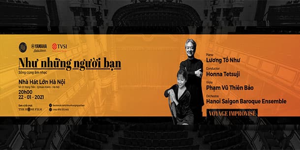 Bán vé sự kiện hòa nhạc: Như những người bạn