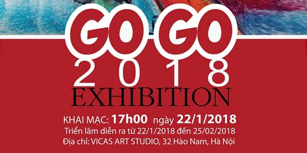 Triển lãm nghệ thuật GO GO 2018