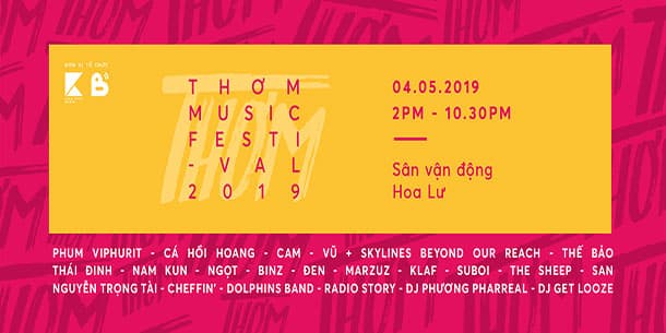 Lễ hội âm nhạc Indie - Thơm Music Festival 2019