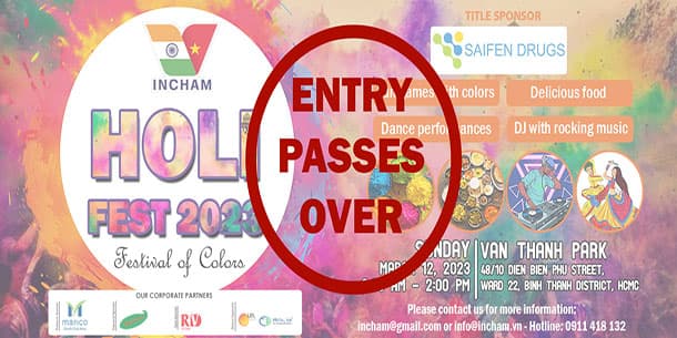 Lễ hội sắc màu – Holi Fest 2023