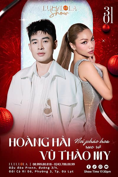 Liveshow HOÀNG HẢI - VŨ THẢO MY tại Đà Lạt - Ngày 31.01.2025