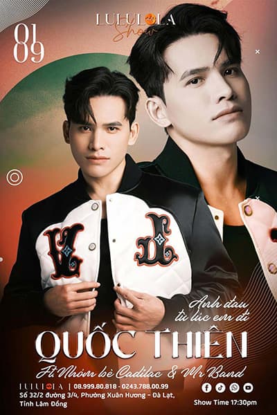 Liveshow QUỐC THIÊN - ANH ĐAU TỪ LÚC EM ĐI tại Đà Lạt - Ngày 01/09/2025