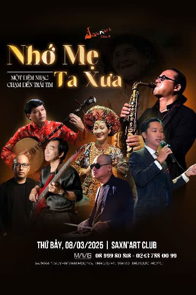 NHỚ MẸ TA XƯA - MỘT ĐÊM NHẠC CHẠM ĐẾN TRÁI TIM 08/03