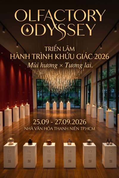 Triển lãm nghệ thuật khứu giác: Hành trình khứu giác IV: Mùi Hương - Tương Lai