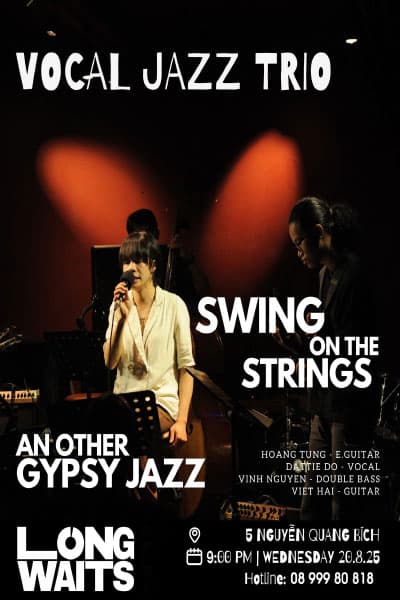 Vocal Jazz Trio 48: SWING ON THE STRINGS: DATTIE AND THE GYPSY JAZZ TRIO