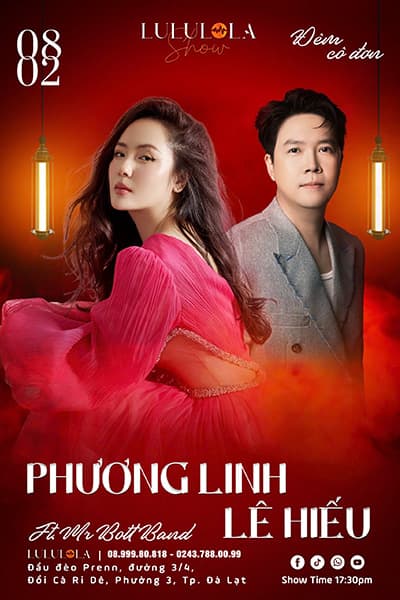 Liveshow PHƯƠNG LINH - LÊ HIẾU tại Đà Lạt - Ngày 8.2.2025